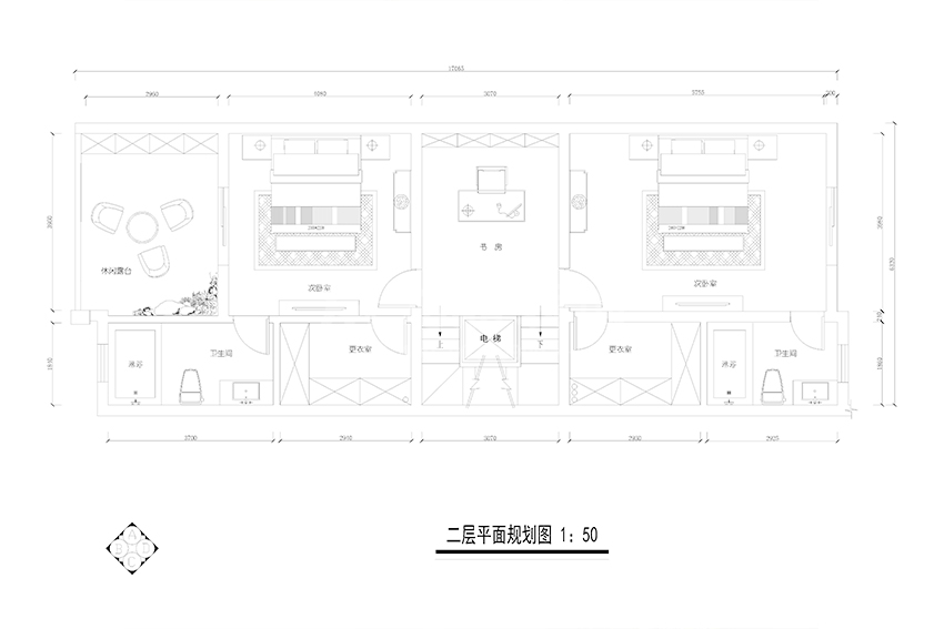 二层平面图